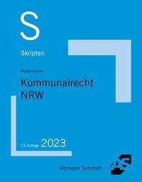 Vorderes Coverbild Skript Kommunalrecht NRW