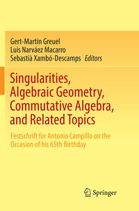 Vorderes Coverbild Singularities, Algebraic Geometry, Commutative Algebra, and Related Topics