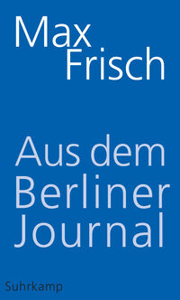 Vorderes Coverbild Aus dem Berliner Journal