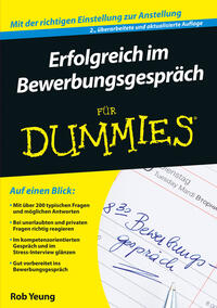 Vorderes Coverbild Erfolgreich im Bewerbungsgespräch für Dummies