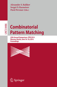 Vorderes Coverbild Combinatorial Pattern Matching