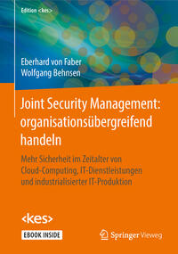 Vorderes Coverbild Joint Security Management: organisationsübergreifend handeln
