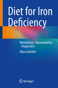 Vorderes Coverbild Diet for Iron Deficiency