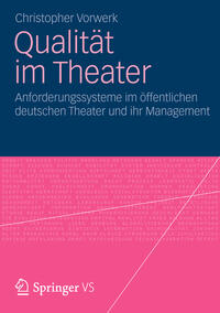 Vorderes Coverbild Qualität im Theater