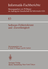 Vorderes Coverbild Software-Fehlertoleranz und -Zuverlässigkeit