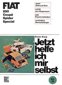Vorderes Coverbild Fiat 850 Coupè / Spider / Special