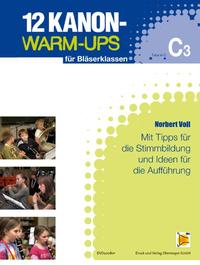 Vorderes Coverbild 12 Kanon Warm-Ups - C3-Heft