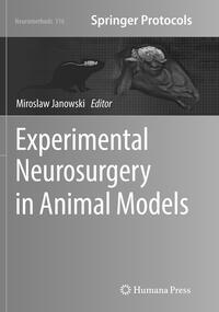 Vorderes Coverbild Experimental Neurosurgery in Animal Models