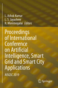Vorderes Coverbild Proceedings of International Conference on Artificial Intelligence, Smart Grid and Smart City Applications
