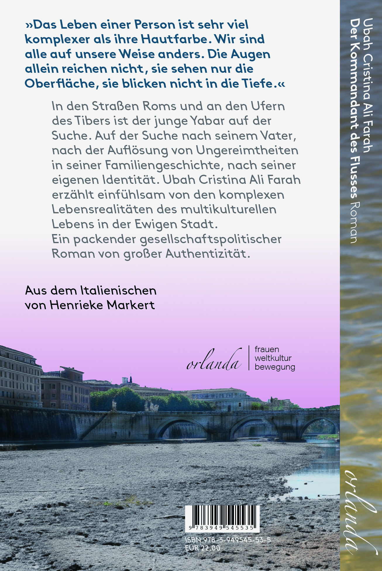 Rückseitencover Der Kommandant des Flusses
