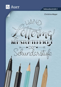 Vorderes Coverbild Handlettering im Kunstunterricht der Sekundarstufe
