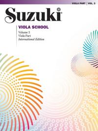 Vorderes Coverbild Suzuki Viola School Viola Part, Volume 3