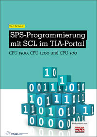 Vorderes Coverbild SPS-Programmierung mit SCL im TIA-Portal