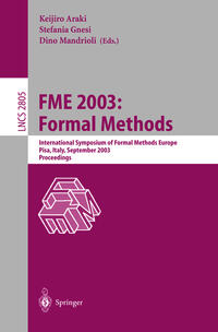 Vorderes Coverbild FME 2003: Formal Methods
