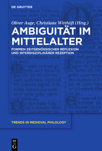 Vorderes Coverbild Ambiguität im Mittelalter