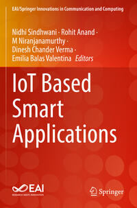 Vorderes Coverbild IoT Based Smart Applications