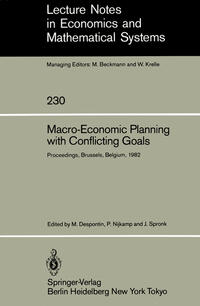 Vorderes Coverbild Macro-Economic Planning with Conflicting Goals