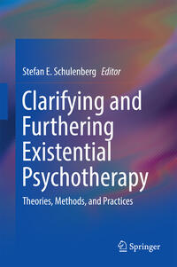 Vorderes Coverbild Clarifying and Furthering Existential Psychotherapy