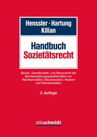 Vorderes Coverbild Handbuch Sozietätsrecht