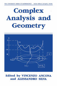 Vorderes Coverbild Complex Analysis and Geometry