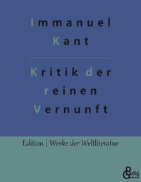 Vorderes Coverbild Kritik der reinen Vernunft