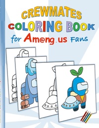 Vorderes Coverbild Crewmates Coloring Book for Am@ng.us Fans