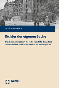 Vorderes Coverbild Richter der eigenen Sache