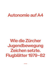 Vorderes Coverbild Autonomie auf A4