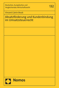 Vorderes Coverbild Absatzförderung und Kundenbindung im Umsatzsteuerrecht