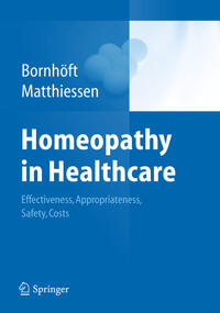 Vorderes Coverbild Homeopathy in Healthcare