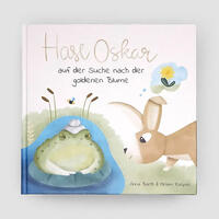 Vorderes Coverbild Hase Oskar auf der Suche nach der goldenen Blume