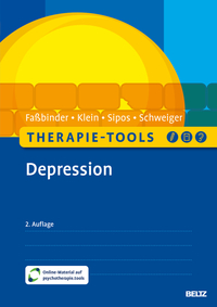 Vorderes Coverbild Therapie-Tools Depression