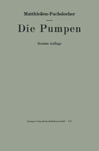 Vorderes Coverbild Die Pumpen