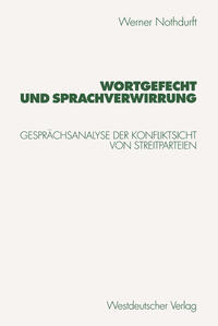 Vorderes Coverbild Wortgefecht und Sprachverwirrung
