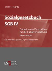 Vorderes Coverbild Sozialgesetzbuch (SGB). Kommentar / Sozialgesetzbuch (SGB) IV: Gemeinsame Vorschriften für die Sozialversicherung - Einzelbezug