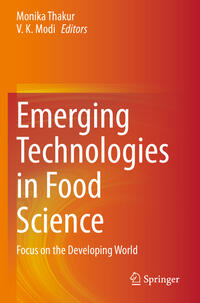Vorderes Coverbild Emerging Technologies in Food Science