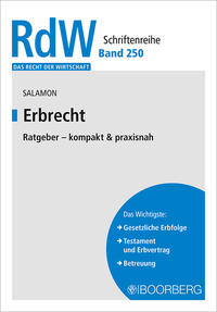 Vorderes Coverbild Erbrecht