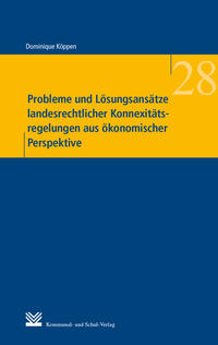 Vorderes Coverbild Probleme und Lösungsansätze landesrechtlicher Konnexitätsregelungen aus ökonomischer Perspektive