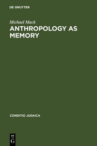 Vorderes Coverbild Anthropology as Memory