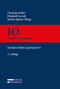 Vorderes Coverbild IO - Insolvenzordnung