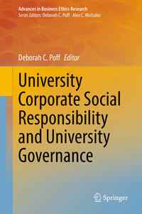 Vorderes Coverbild University Corporate Social Responsibility and University Governance