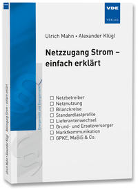 Vorderes Coverbild (hohe Qualität) Netzzugang Strom - einfach erklärt