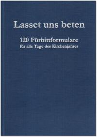 Vorderes Coverbild Lasset uns beten