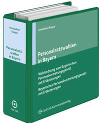 Vorderes Coverbild Personalvertretungsrecht in Bayern