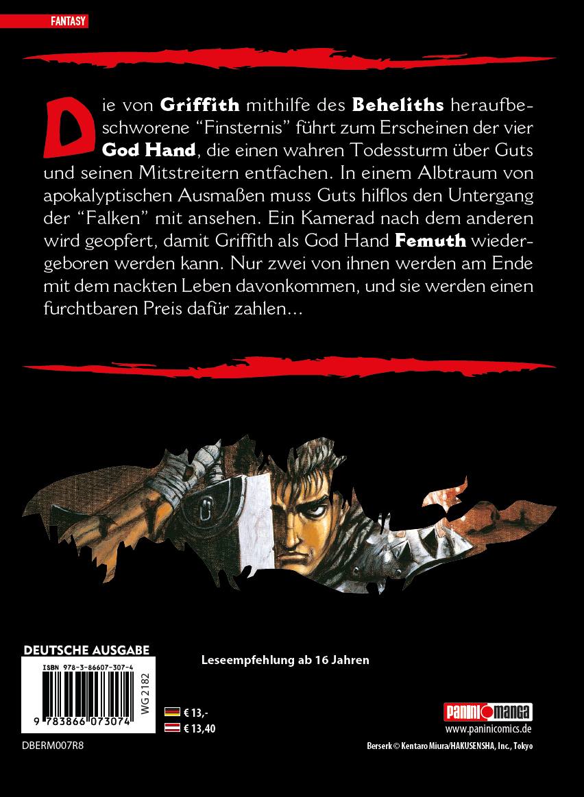 Rückseitencover Berserk Max 07