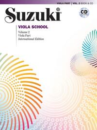 Vorderes Coverbild Suzuki Viola School Viola Part & CD, Volume 2 (Revised)