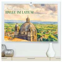 Vorderes Coverbild Idylle im Latium (hochwertiger Premium Wandkalender 2026 DIN A2 quer), Kunstdruck in Hochglanz