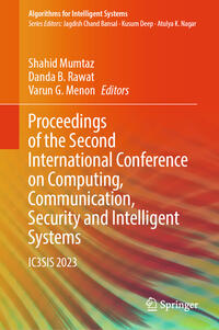 Vorderes Coverbild Proceedings of the Second International Conference on Computing, Communication, Security and Intelligent Systems