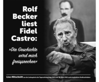 Vorderes Coverbild Rolf Becker liest Fidel Castro