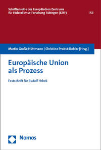Vorderes Coverbild Europäische Union als Prozess